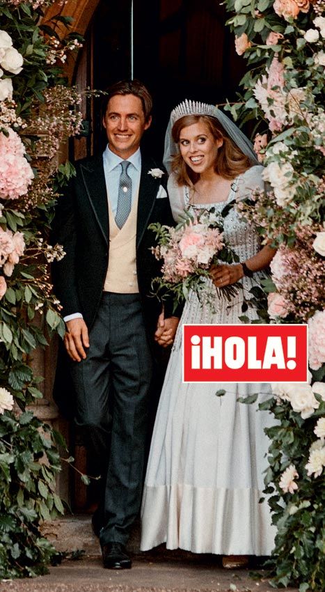 Beatriz de York el día de su boda