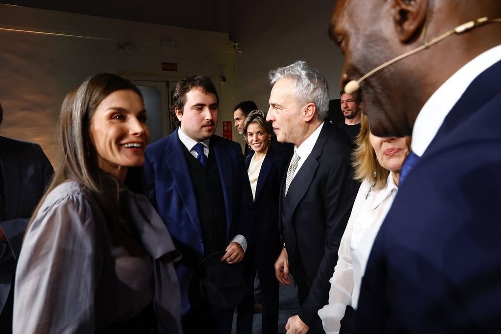 La reina Letizia y David Summers en los Premios Zenda 