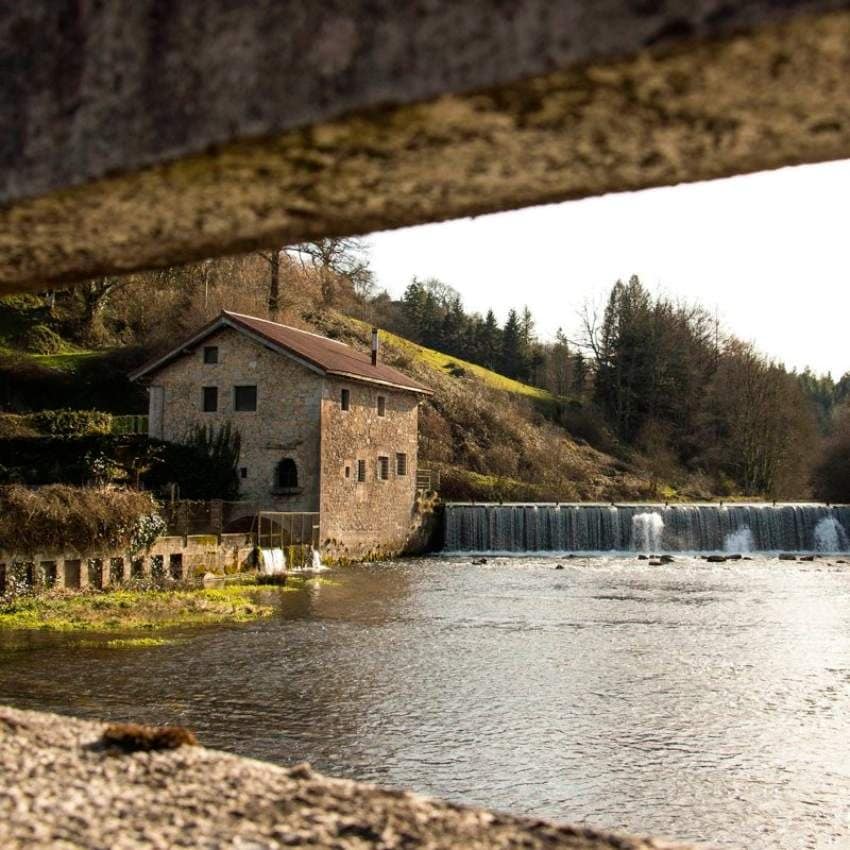 Molino harinero en Lekunberri y que actualmente es una casa rural.