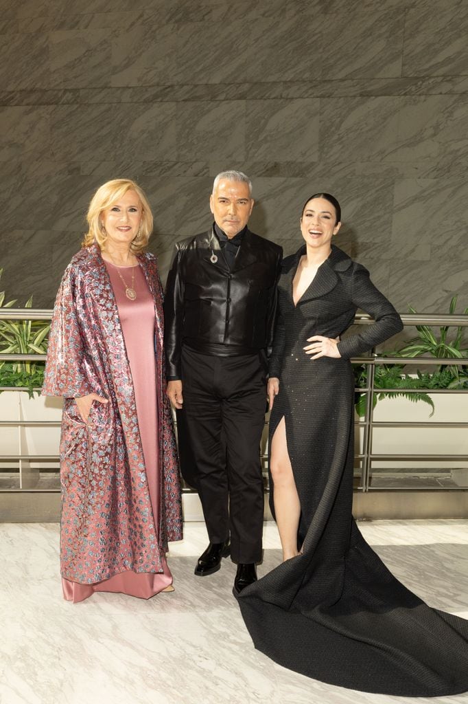 Nieves Herrero, Juan Carlos León y Blanca Paloma