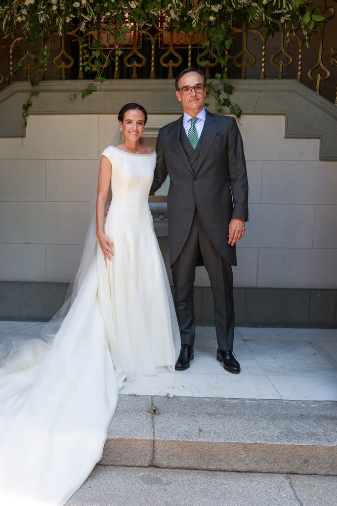 La boda de María, nieta de Iñaki Gabilondo, en Madrid, 2026.