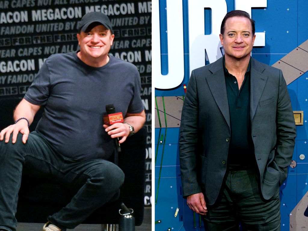 El antes (marzo 2026) y el después (septiembre 2026) de Brendan Fraser en apenas siete meses