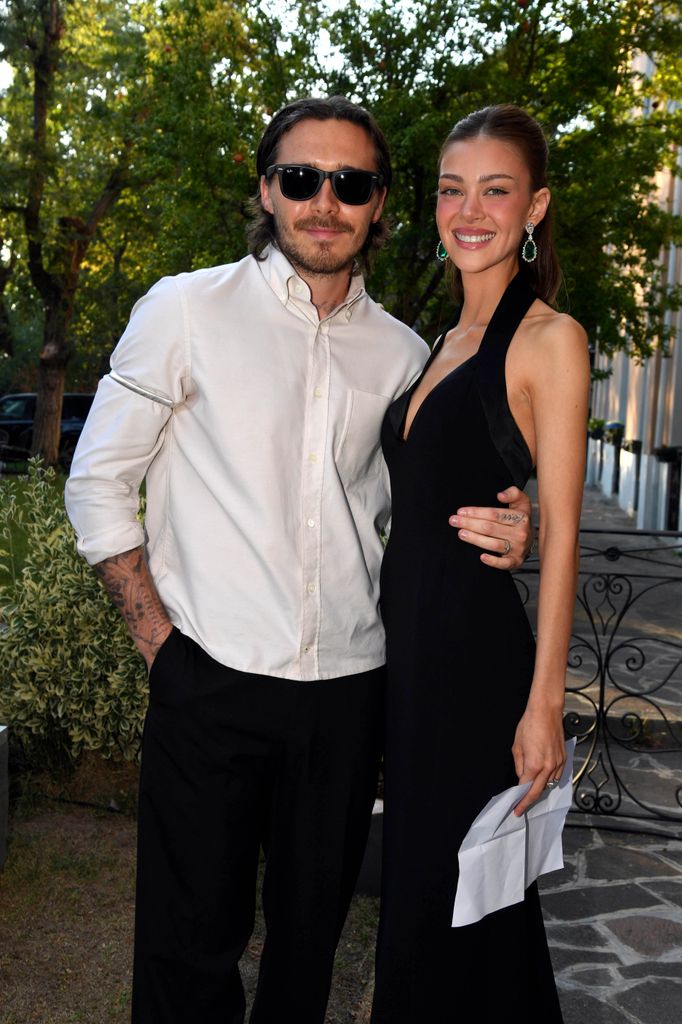 Brooklyn Beckham y Nicola Peltz durante la 83ª edición del Festival de Venecia