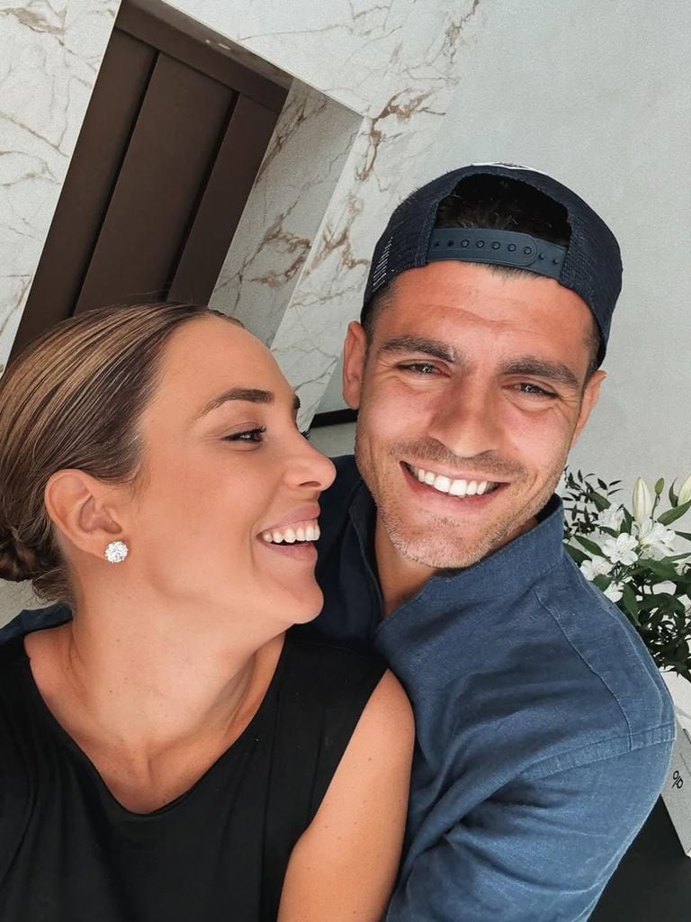 Álvaro Morata y Alice Campello