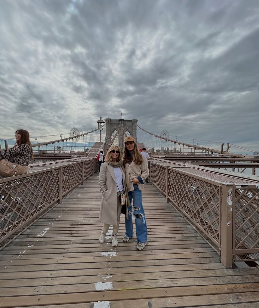 Ariadne Artiles con su madre