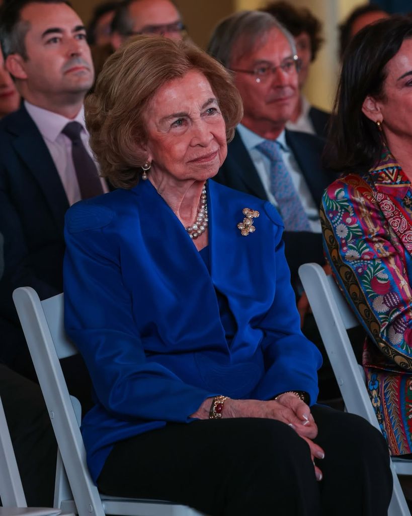 La reina Sofía en Miami, 2026.