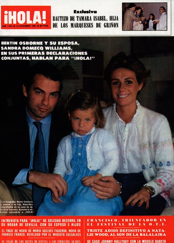 Bertín Osborne diciembre 1981