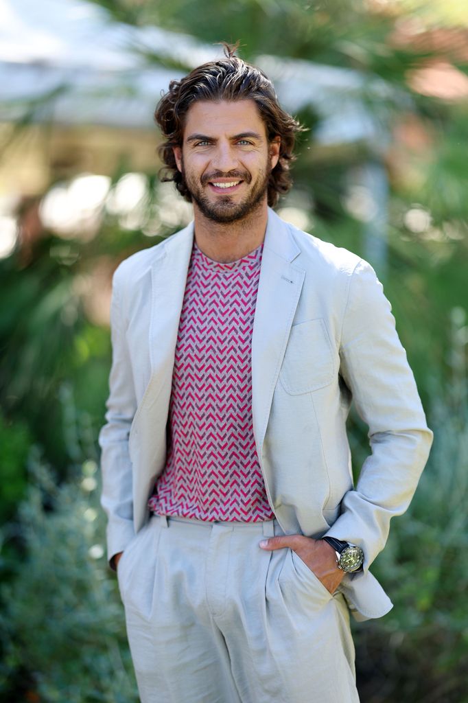 Maxi Iglesias durante el photocall de Filming Italy 2022, celebrado el 9 de junio de 2022 en Santa Margherita di Pula (Italia).