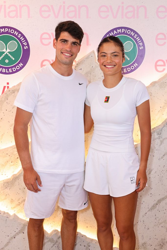 Emma Raducanu en Wimbledon y Carlos Alcaraz