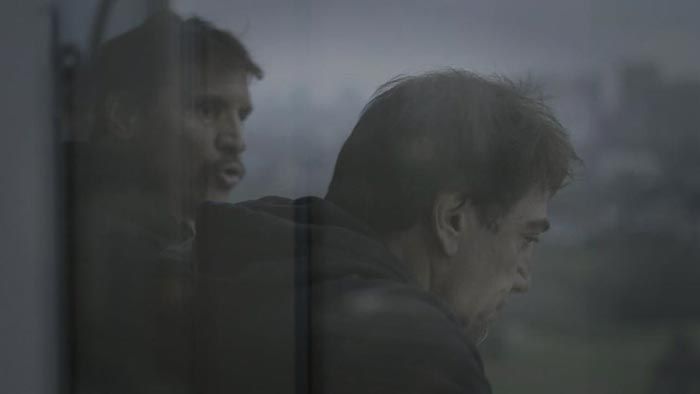 Sergio Peris-Mencheta recibe la visita de Javier Bardem