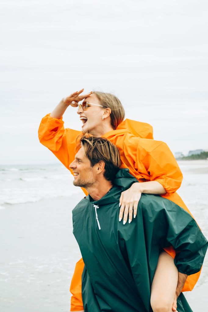 pareja feliz
