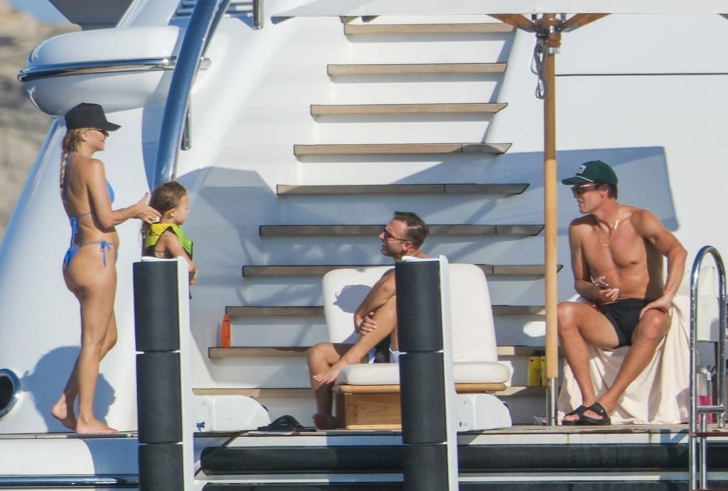 Al parecer, Kate Hudson estuvo acompañada de su hija Rani Rose.