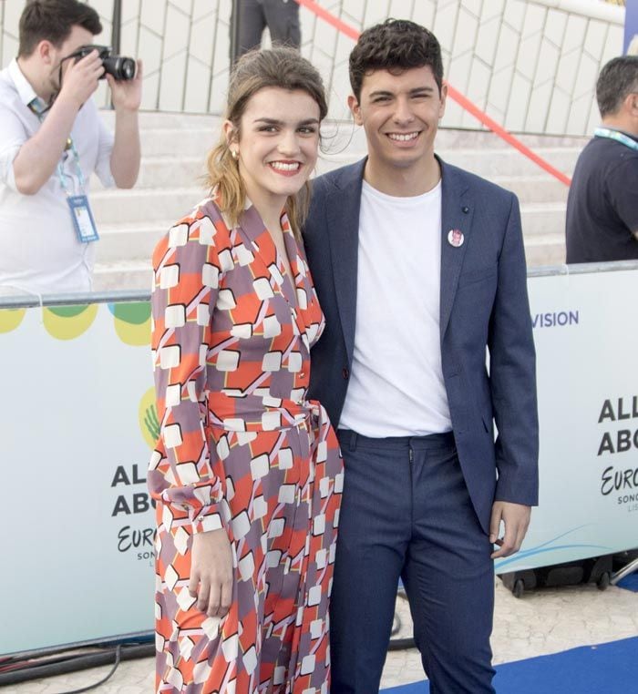 Amaia Romero y Alfred García