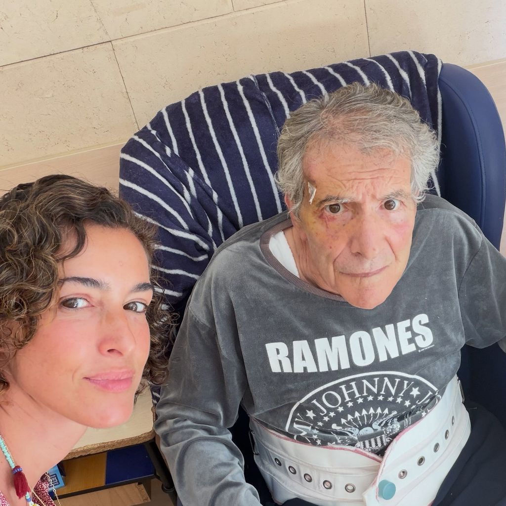 La última foto que compartió Blanca Romero con su padre el pasado 26 de julio