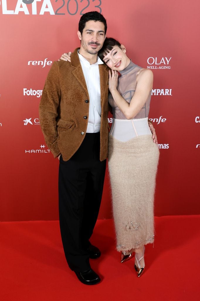 'Chino' Darín y Úrsula Corberó en los Fotogramas De Plata 2024 el 26 de febrero de 2024.