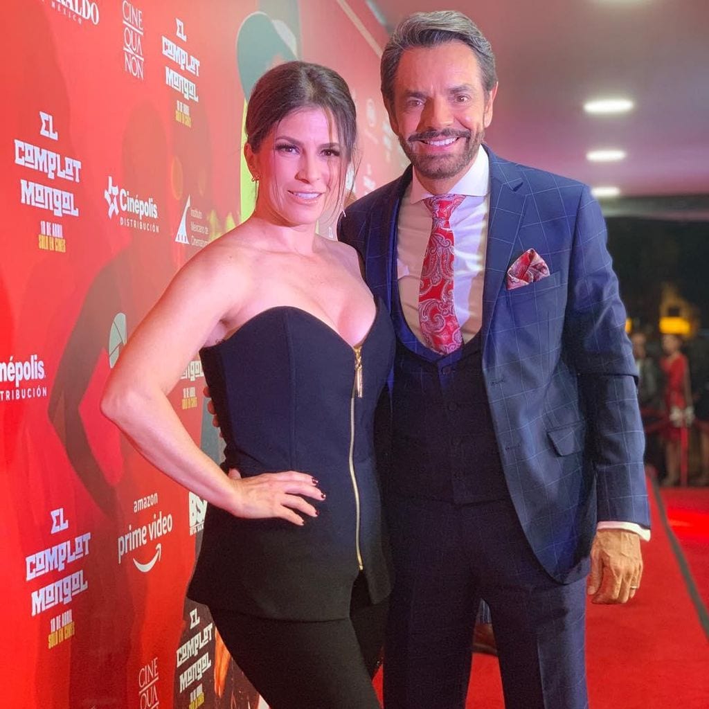 Eugenio Derbez y Alessandra Rosaldo