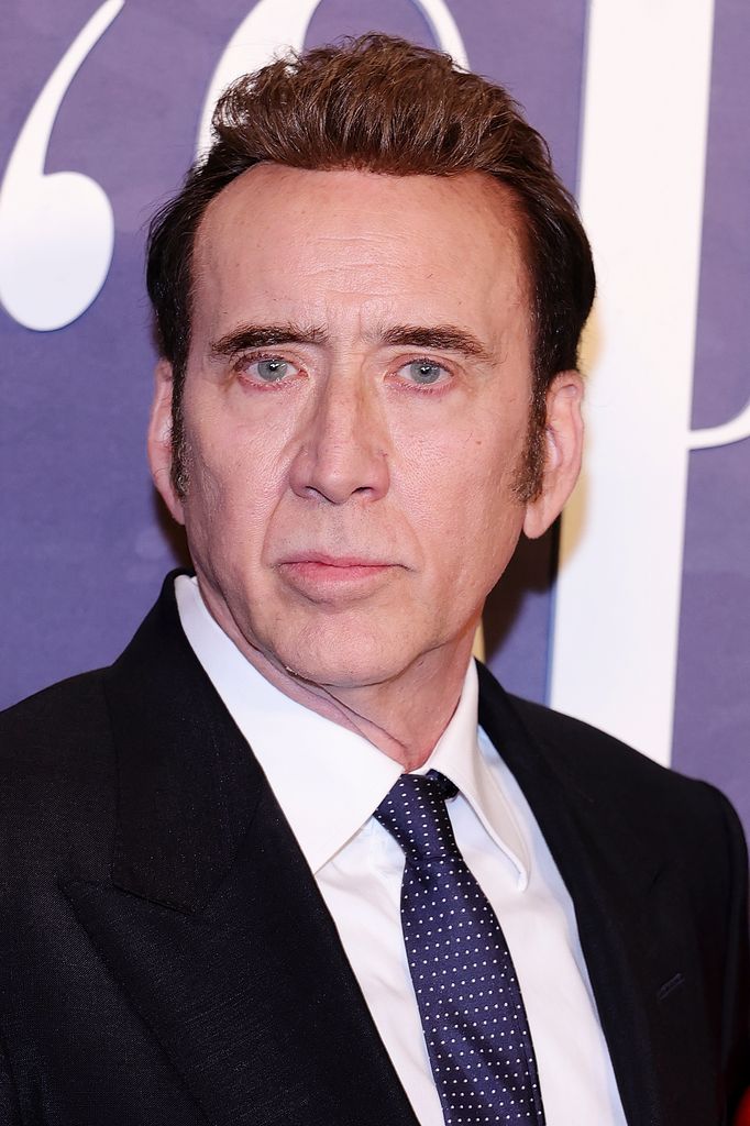 NEW YORK, NEW YORK - MAY 13: Nicolas Cage attends Prime Video's "Spider-Noir" world premiere at Regal Times Square on May 13, 2026 in New York City. (Photo by Michael Loccisano/Getty Images)