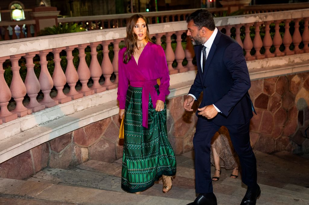 Mary de Dinamarca en un viaje a Brasil en octubre de 2024