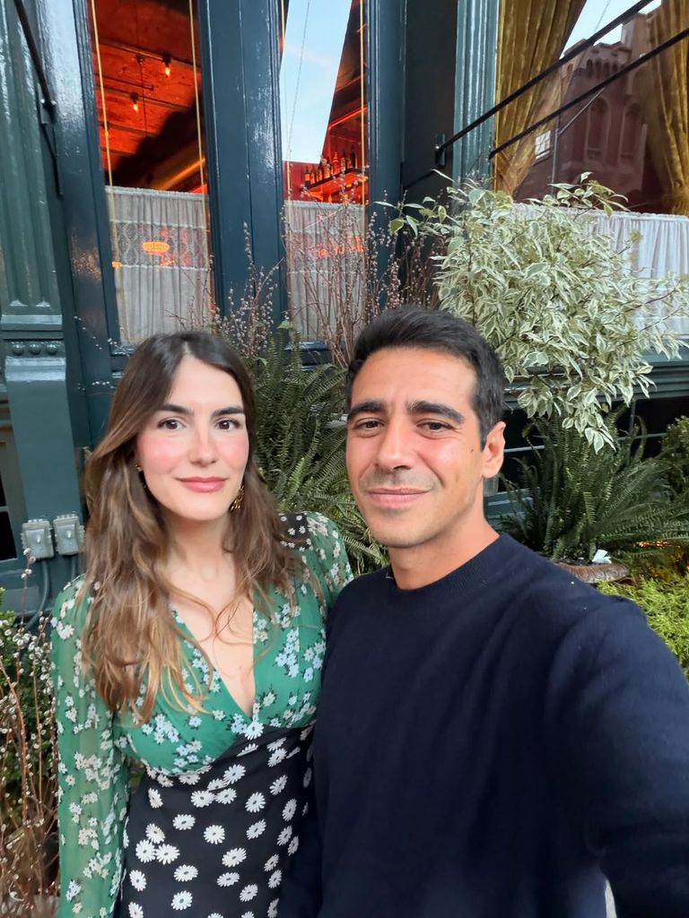 Blanca y Alberto en Nueva York, horas antes de la boda de Rocío Crusset