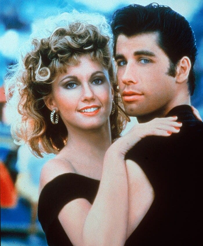 Olivia Newton-John y John Travolta
