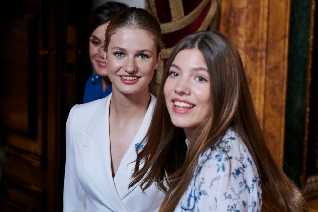 La princesa Leonor y su hermana, la infanta Sofía, siempre han sido muy cercanas