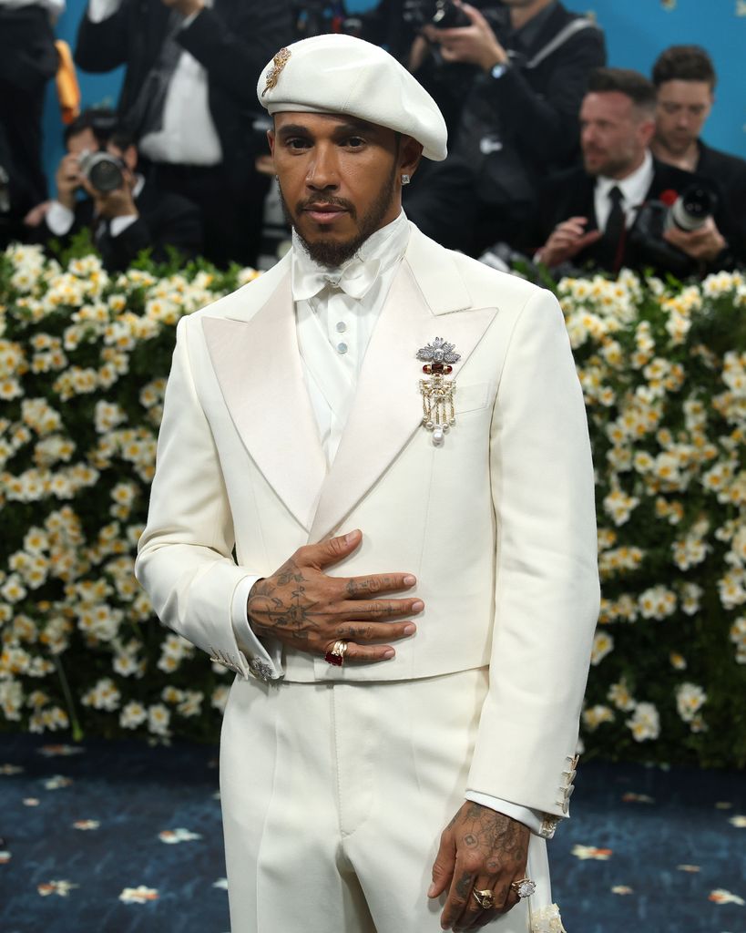 Lewis Hamilton Met Gala 2025