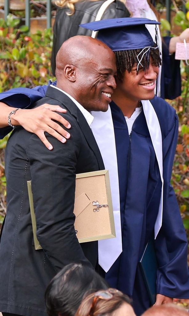 Seal con su hijo Henry