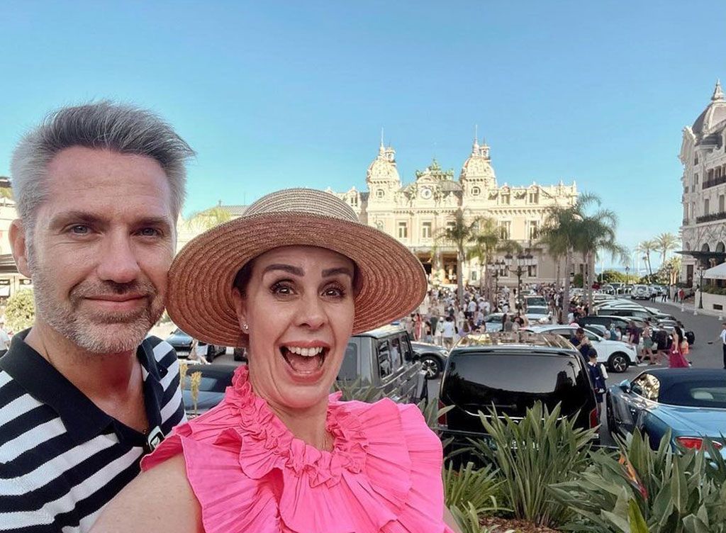 La pareja visitó los lugares más icónicos de Montecarlo