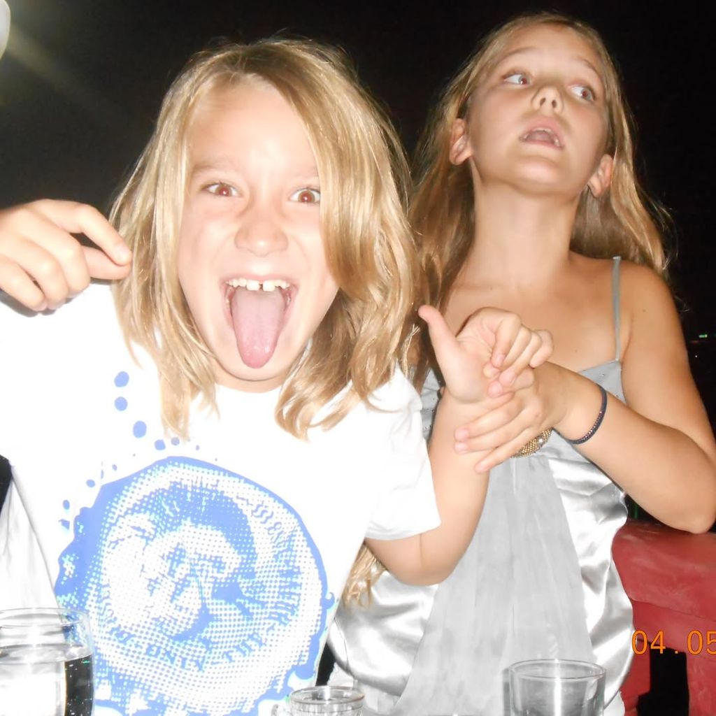 Malu ha recuperado esta simpática foto de su infancia