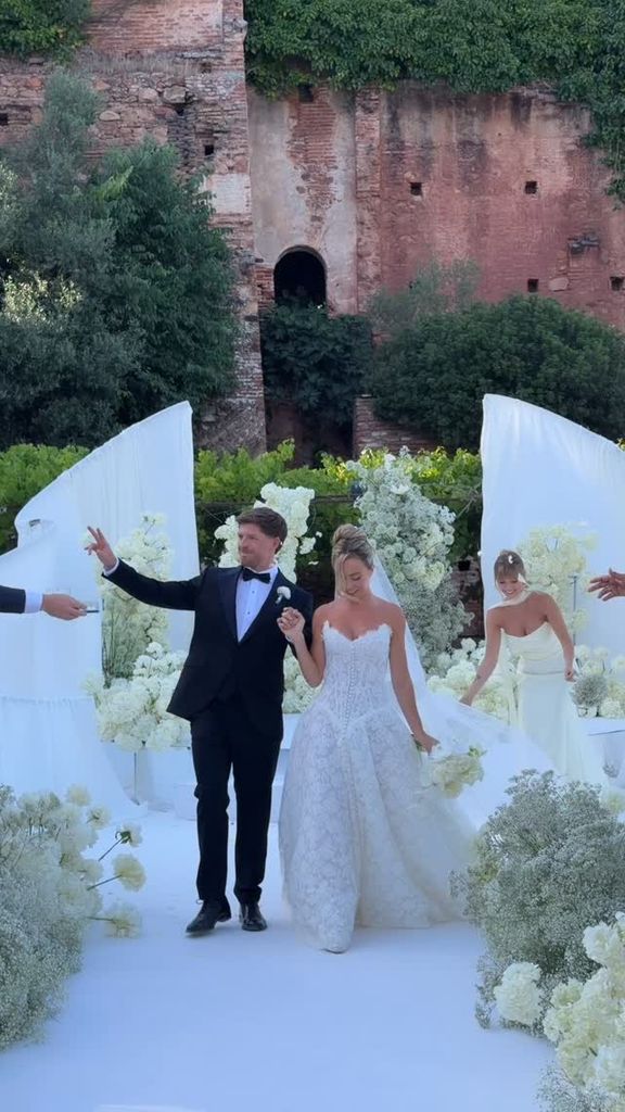 La boda de la actriz e influencer Noemí Hooper