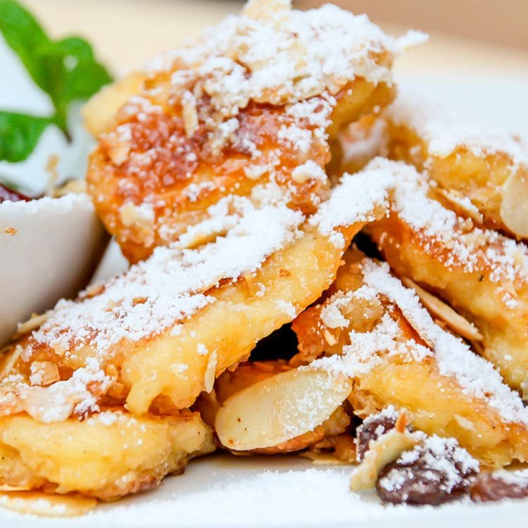 Primer plano de 'Kaiserschmarrn'