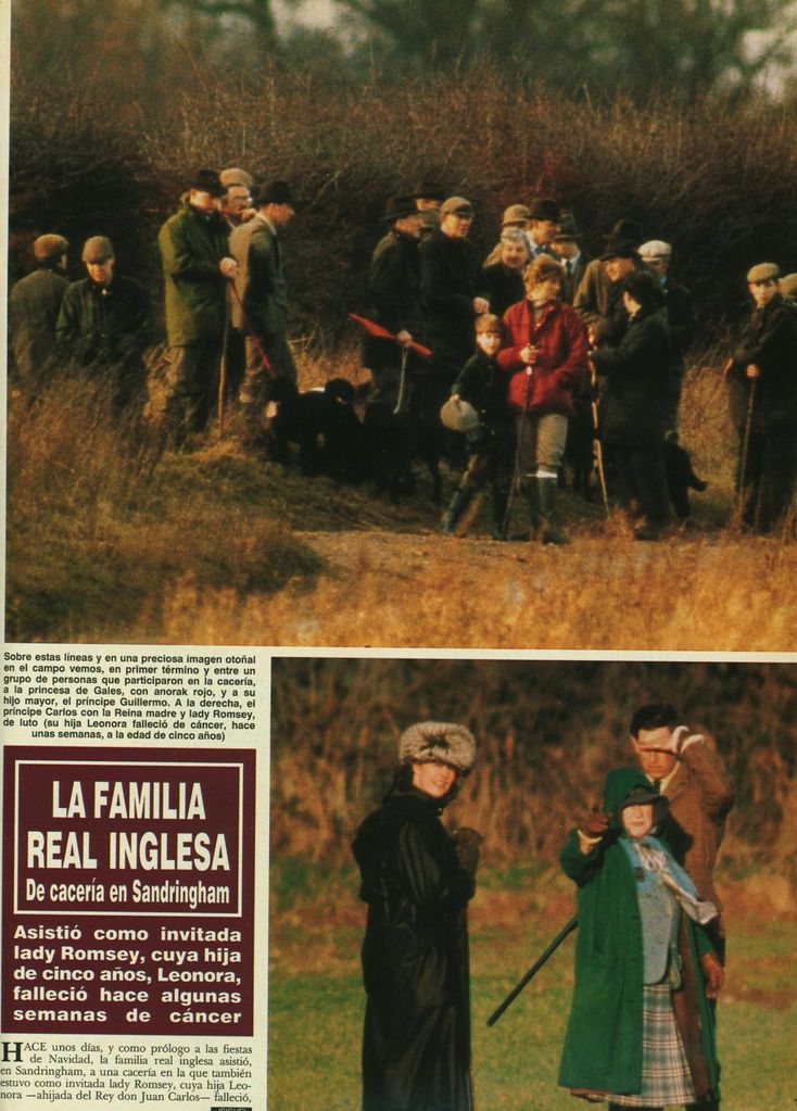 Lady Di Navidad en Sandringham ¡HOLA!
