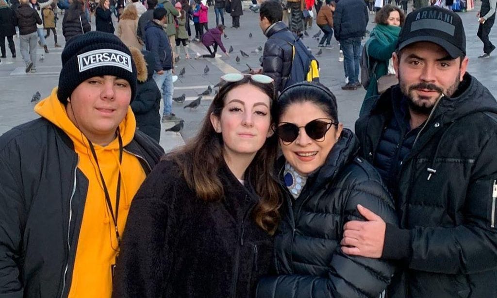 victoria ruffo y sus hijos