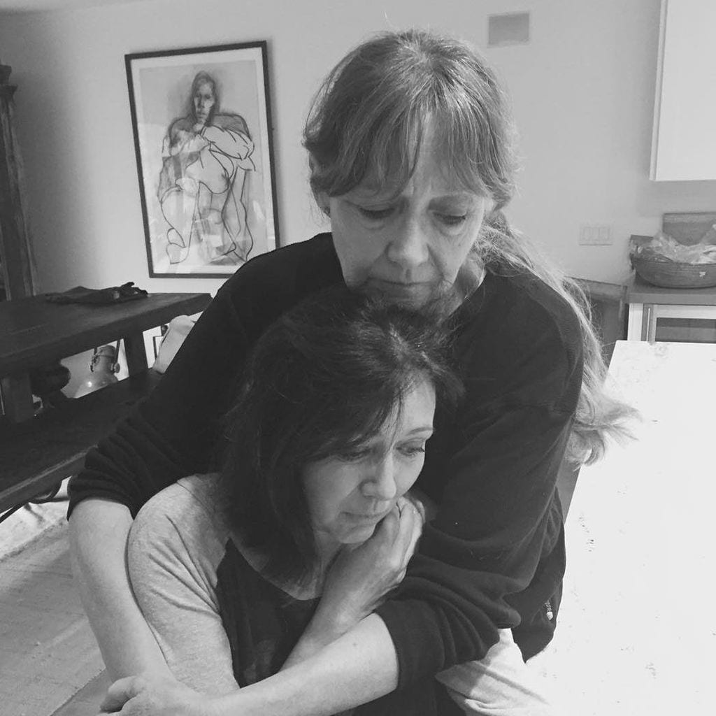 Shannen Doherty y su madre Rosa