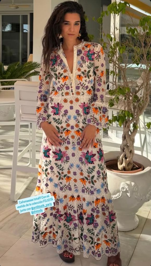 Bárbara Mirján hace un guiño a Eugenia Martínez de Irujo con uno de sus vestidos bohemios favoritos