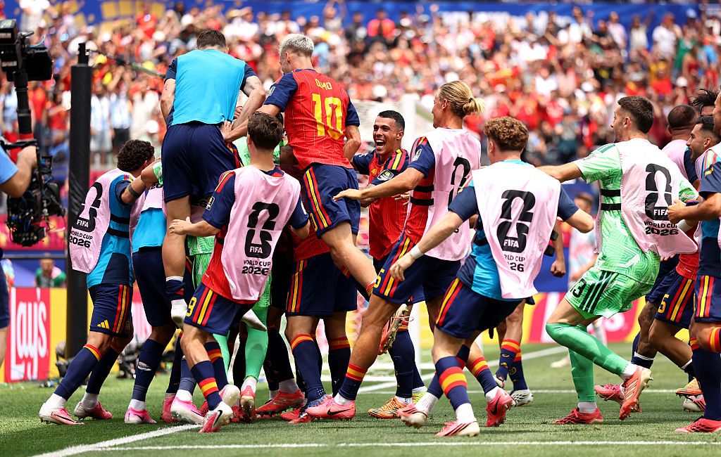 España celebra su pase a semifinales del Mundial 2026