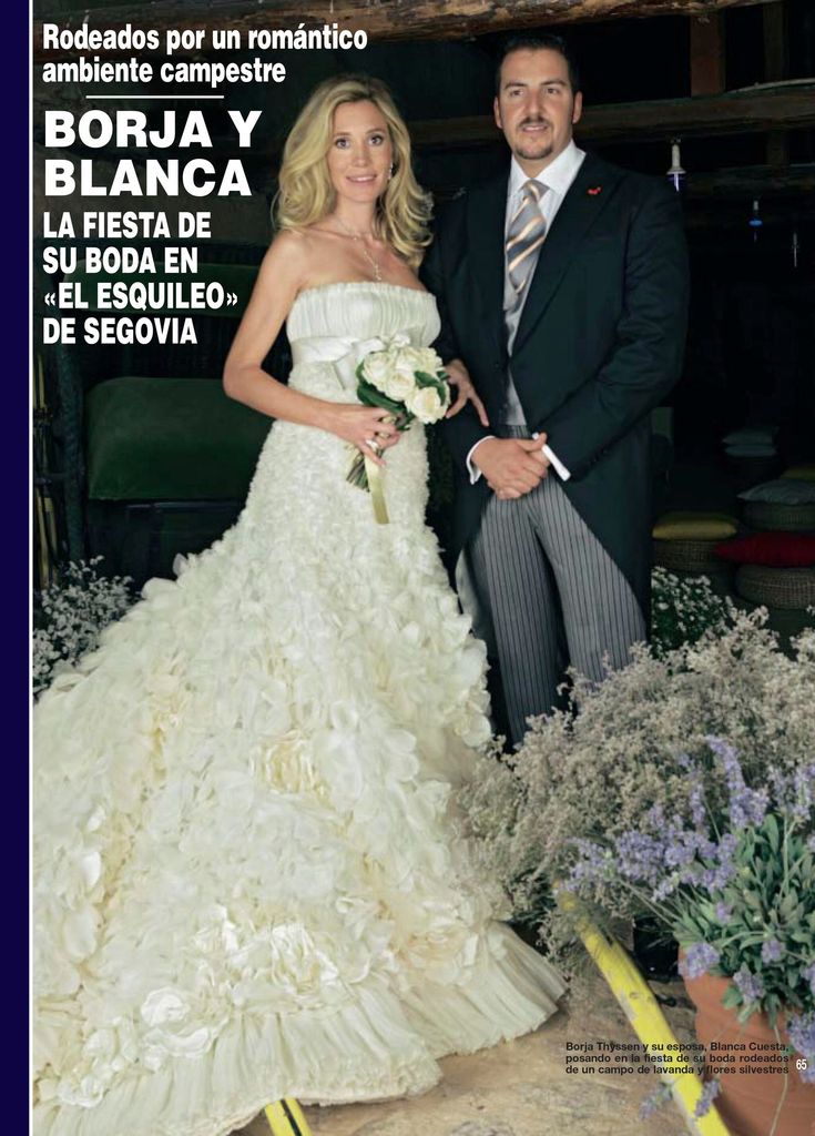 Blanca Cuesta boda HOLA PLUS
