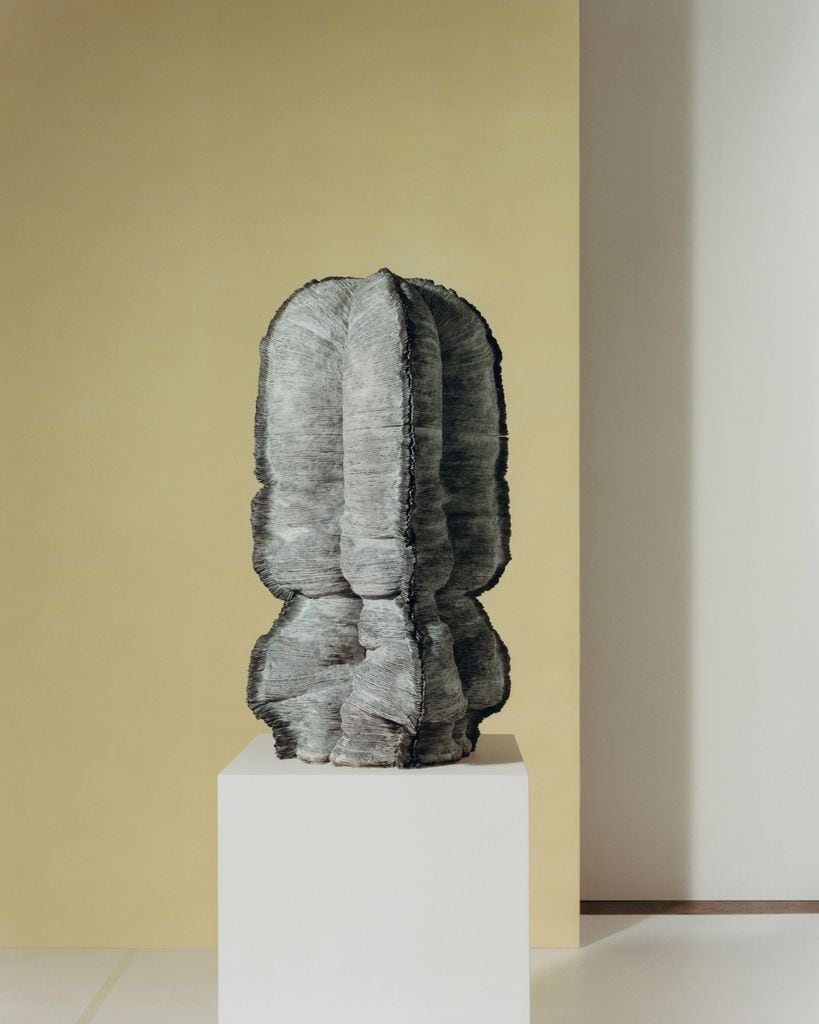 Escultura ganadora del Craft Prize de la Fundación Loewe, del artista japonés  Kunimasa Aoki