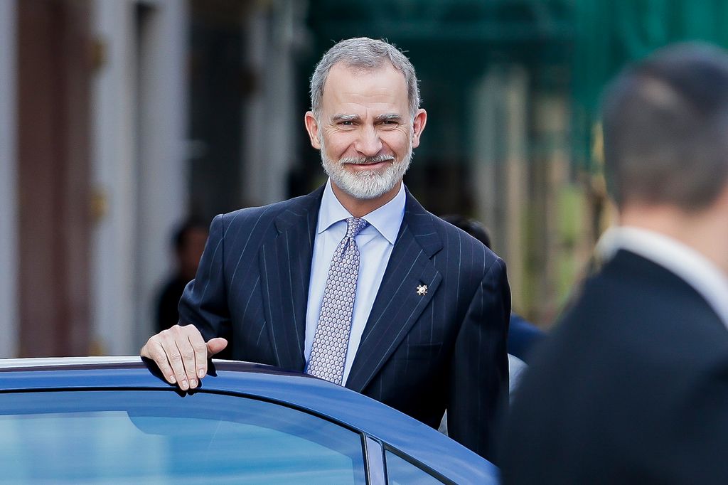Rey Felipe VI en Valencia en marzo de 2025