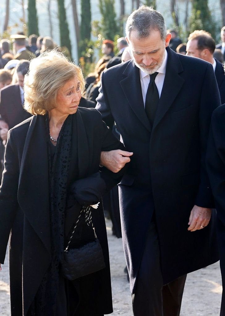 La reina Sofía y el rey Felipe, en una imagen de archivo