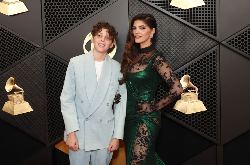 Ana Bárbara y su hijo Jerónimo