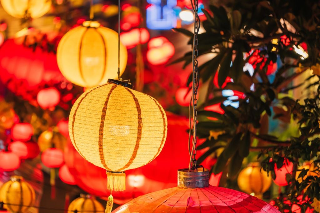 festival de las linternas en China 