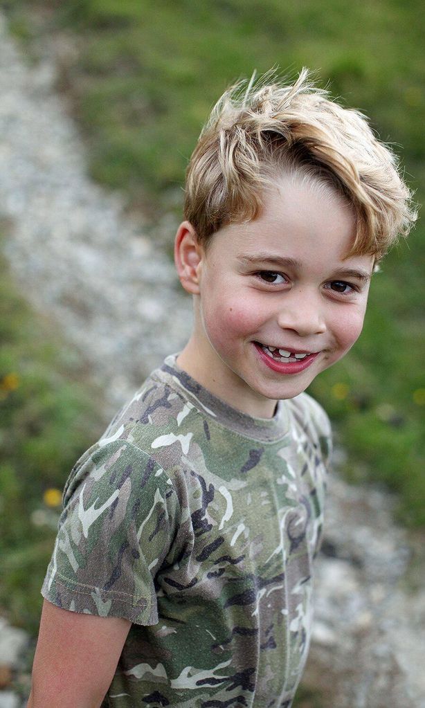 Prince George is all grown up and flashing a huge smile in 7th birthday photos