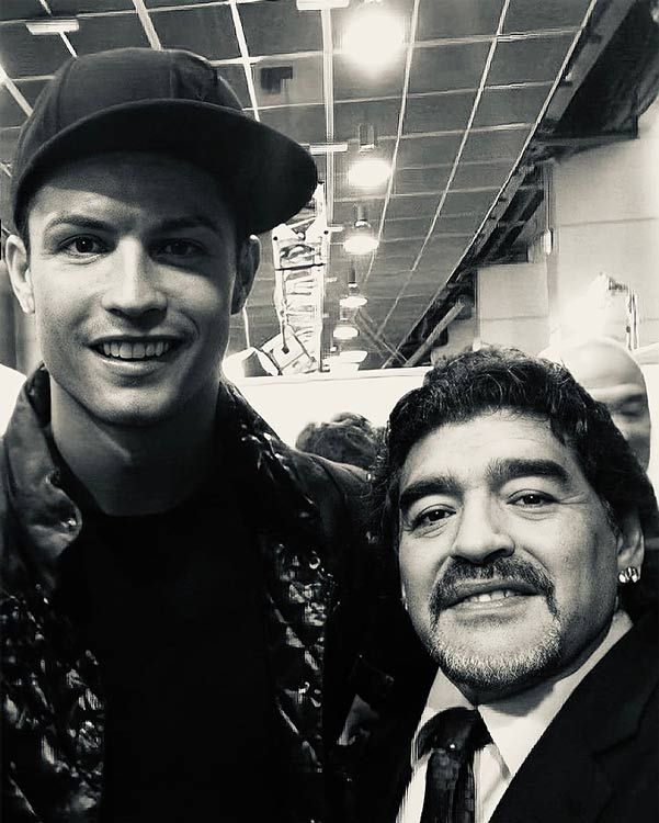cristiano ronaldo maradona