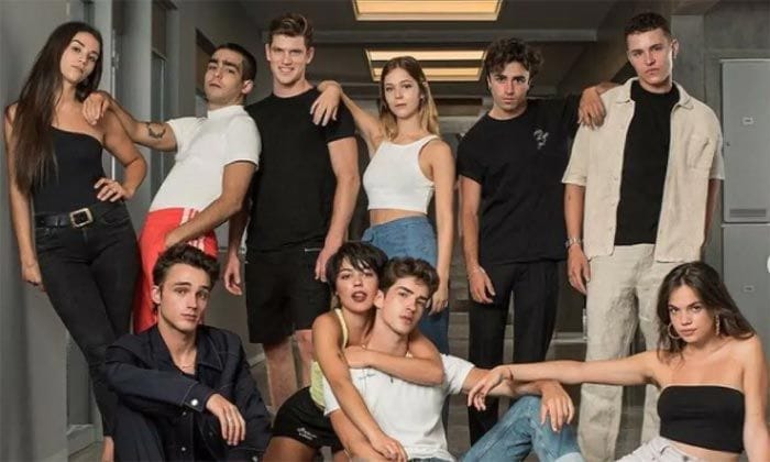 Arón Piper y sus compañeros de Élite