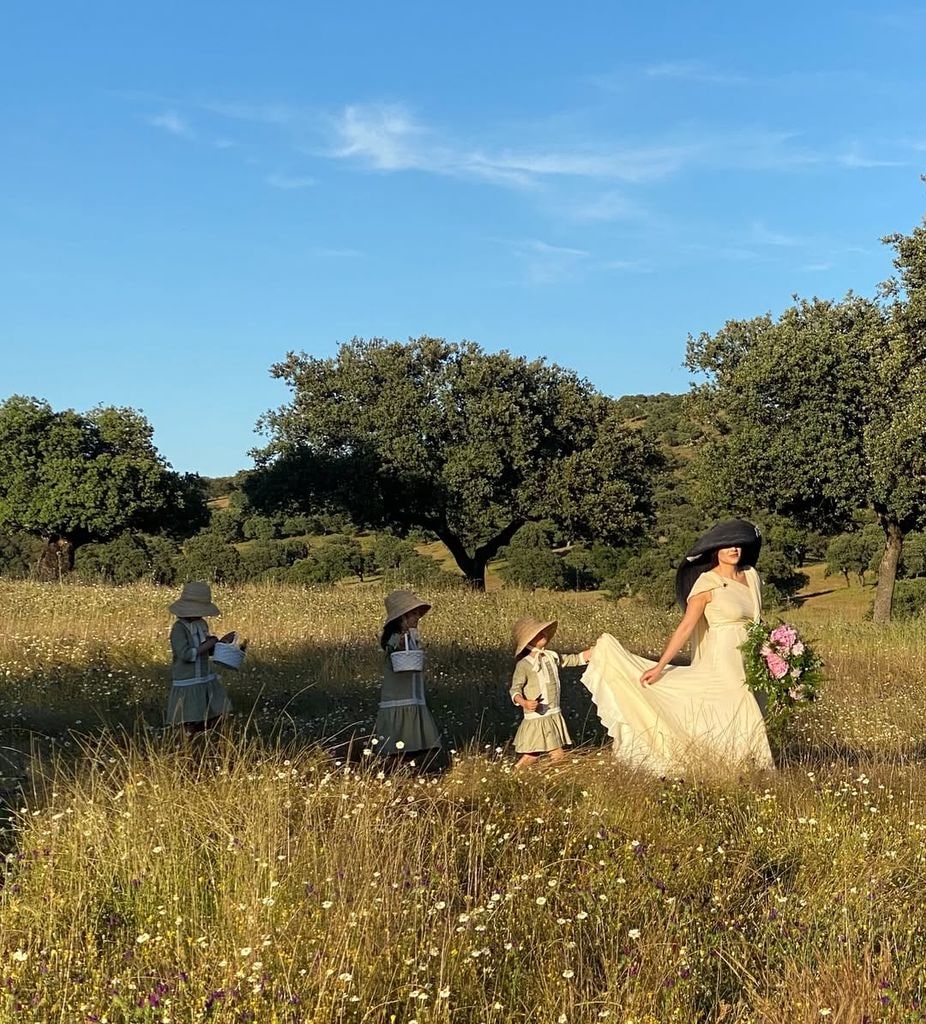 Niñas en la boda