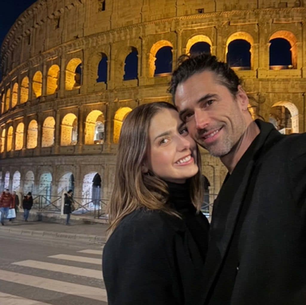 Michelle Renaud y Matías Novoa