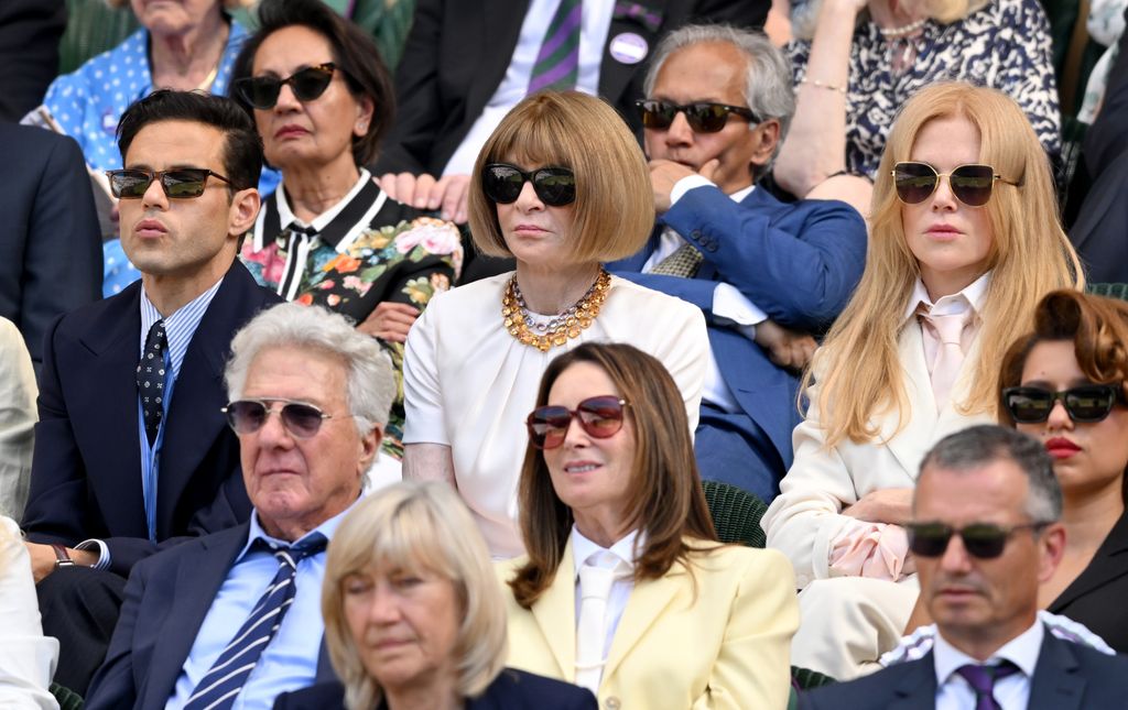 Rami Malek, Anna Wintour, Nicole Kidman y Dustin Hoffman.