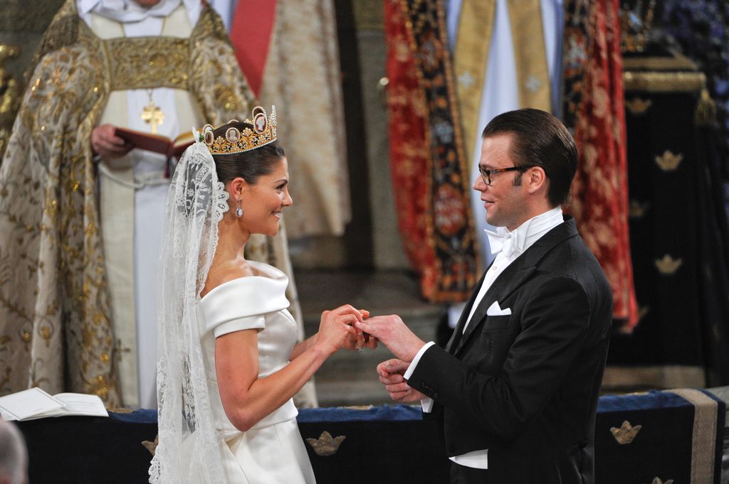 Peinados de novia de las royals Victoria de Suecia
