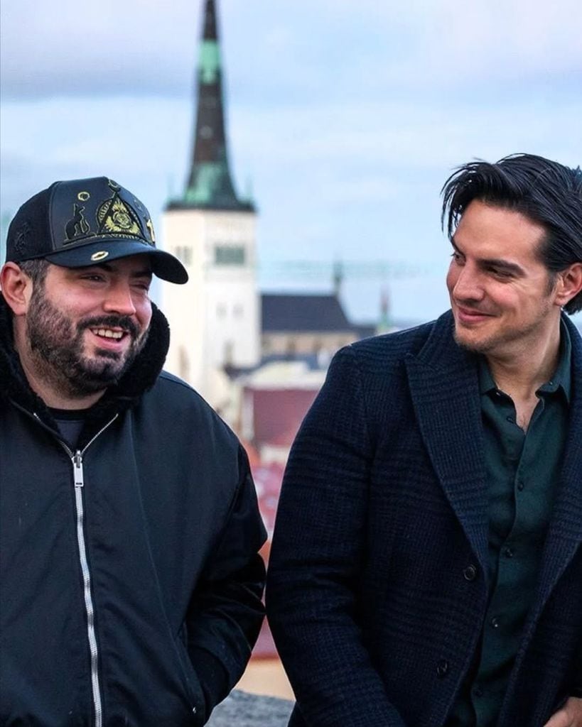 En la imagen, José Eduardo Derbez y su hermano Vadhir.